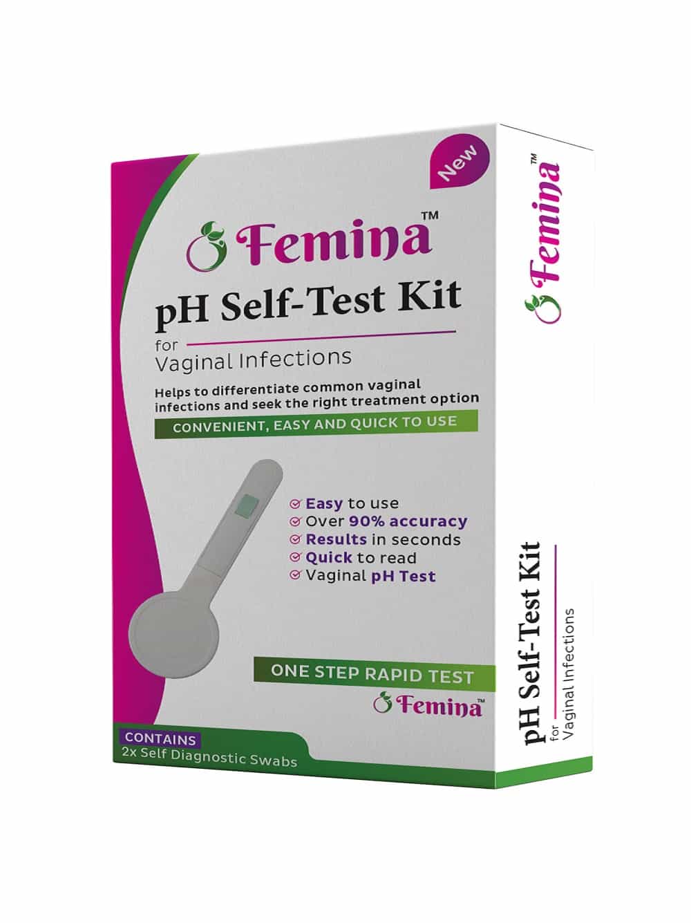 Femina Self-Test Vaginal pH Kit - Velobiotics