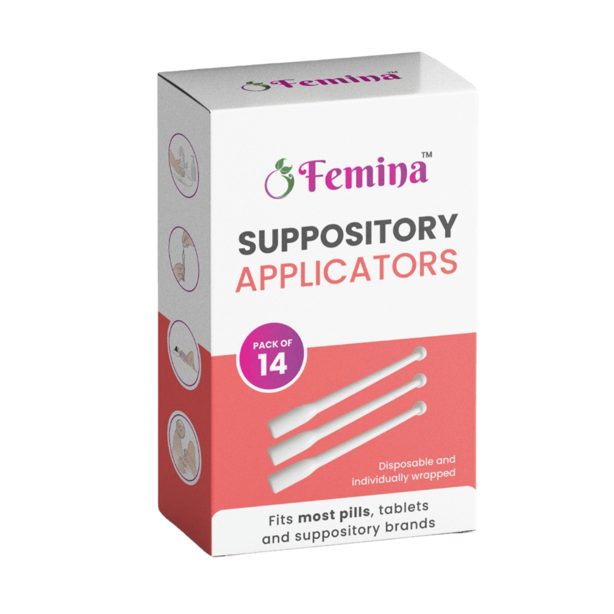 Femina  Suppository Applicators - Velobiotics