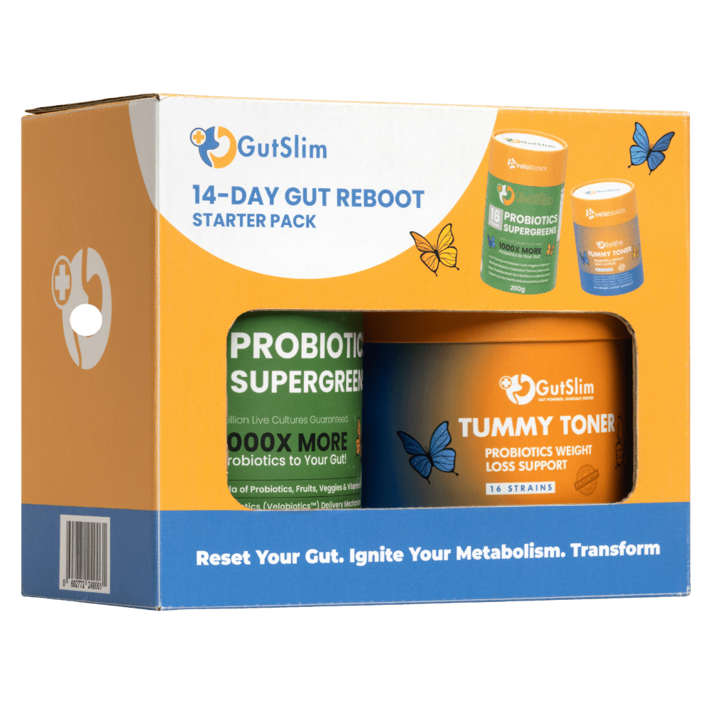 14-DAY GUTSLIM GUT-REBOOT STARTER PACK - Velobiotics