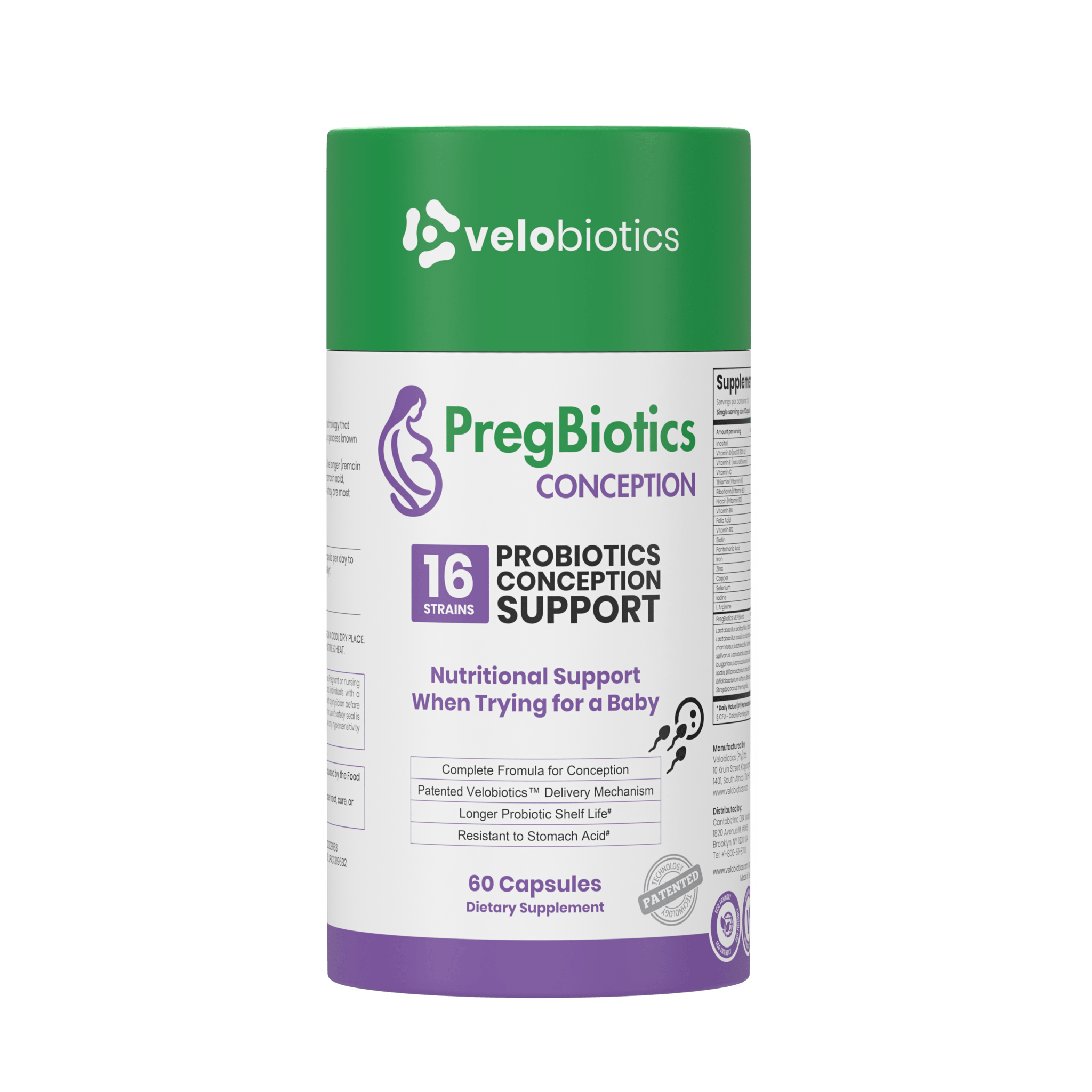 PregBiotics Conception - Velobiotics