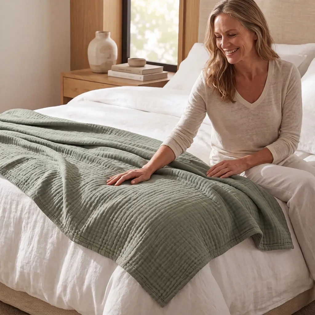 firth Organic Muslin Blanket