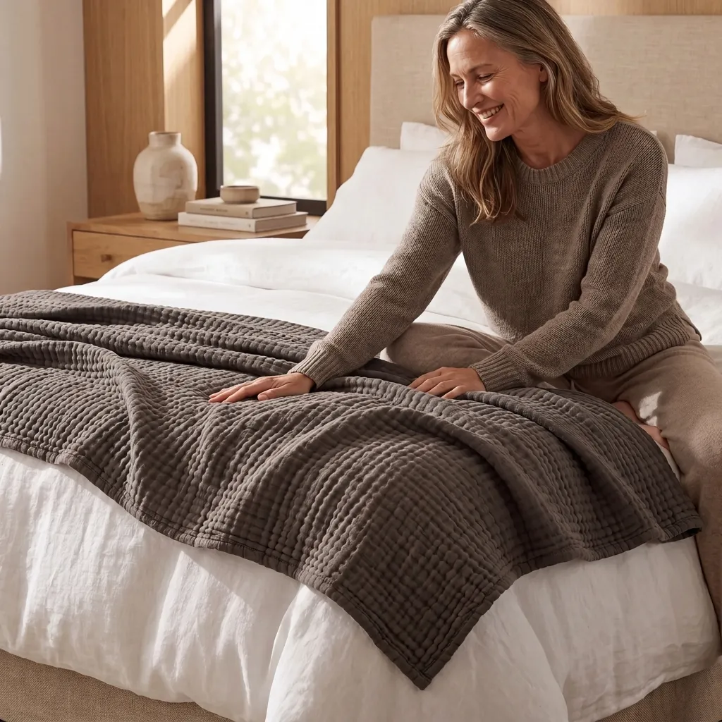 firth Organic Muslin Blanket 3