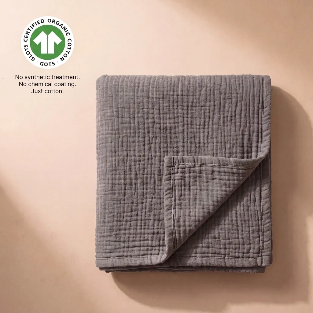 firth Organic Muslin Blanket 10