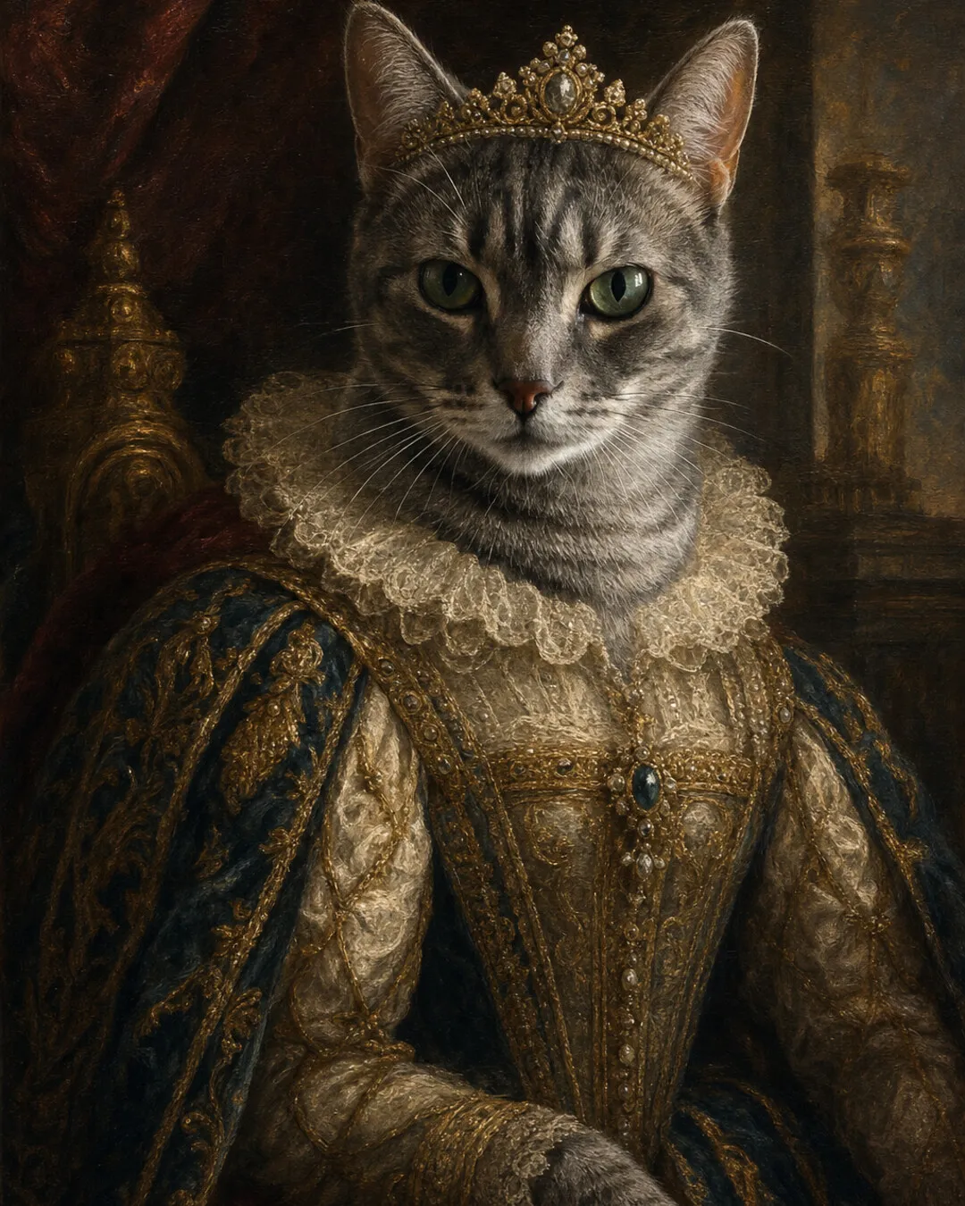 Renaissance style portrait example