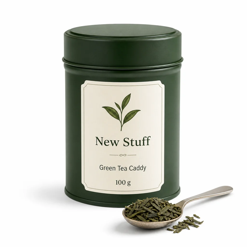 Green Tea Caddy