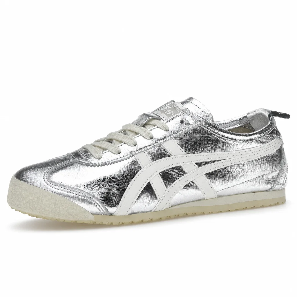 Onitsuka Tiger Mexico 66 Silver Off White
