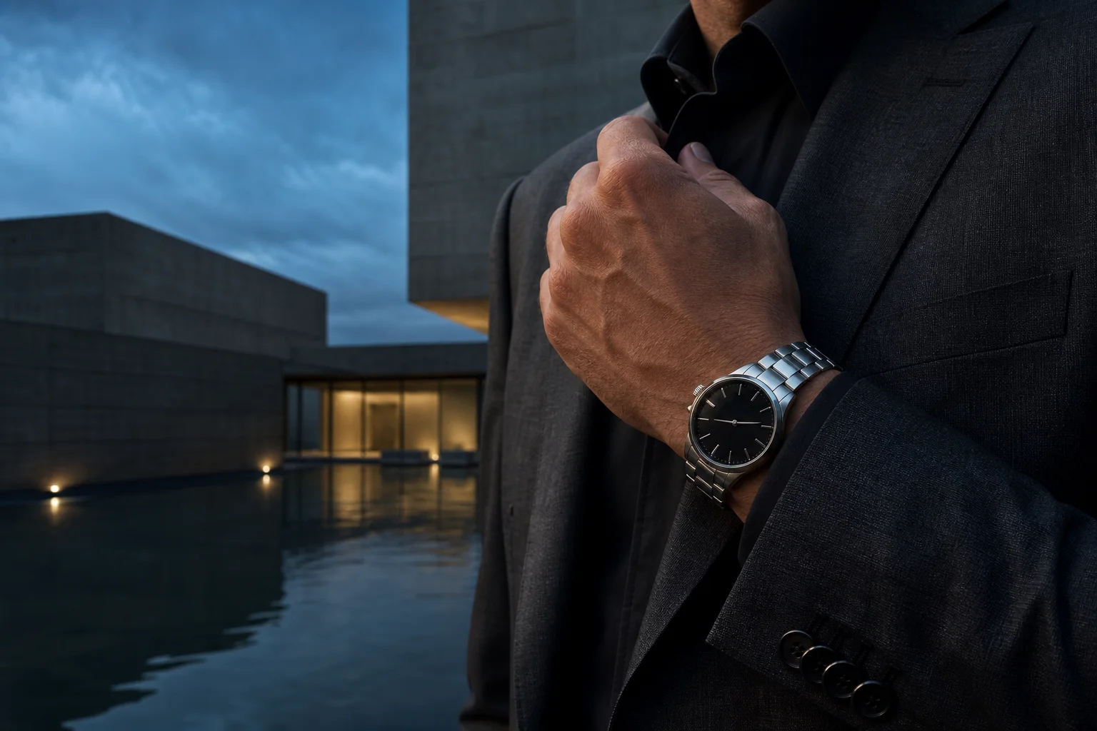 VAREL in a modern evening setting