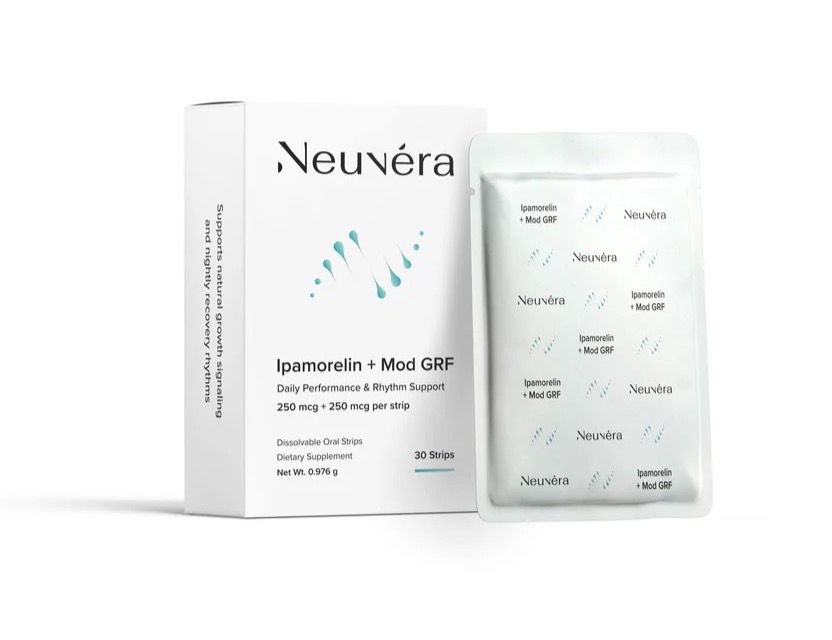 Neuvera Ipamorelin + Mod GRF oral dissolving strips designed for daily use