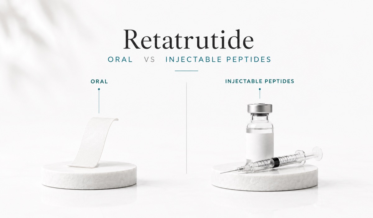 Retatrutide Oral Strips vs Injectable Peptides: Benefits & How It Works