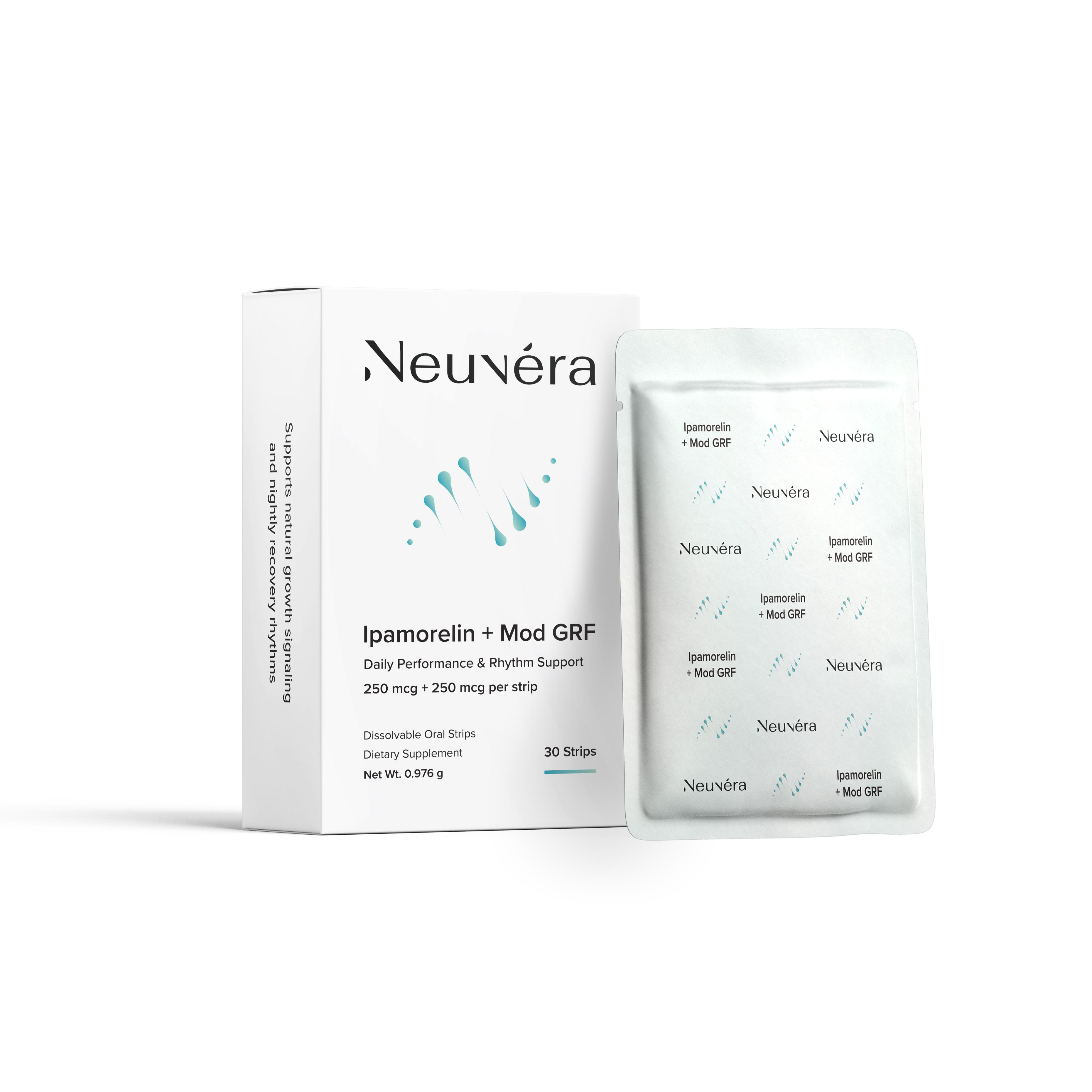 ipamorelin 9mg + Mod GRF (CJC-1295 No DAC) | Oral Dissolving Strips ing-l-carnitine Total Glutathione | Quest 2 blend is Synthesized Size:10 MG