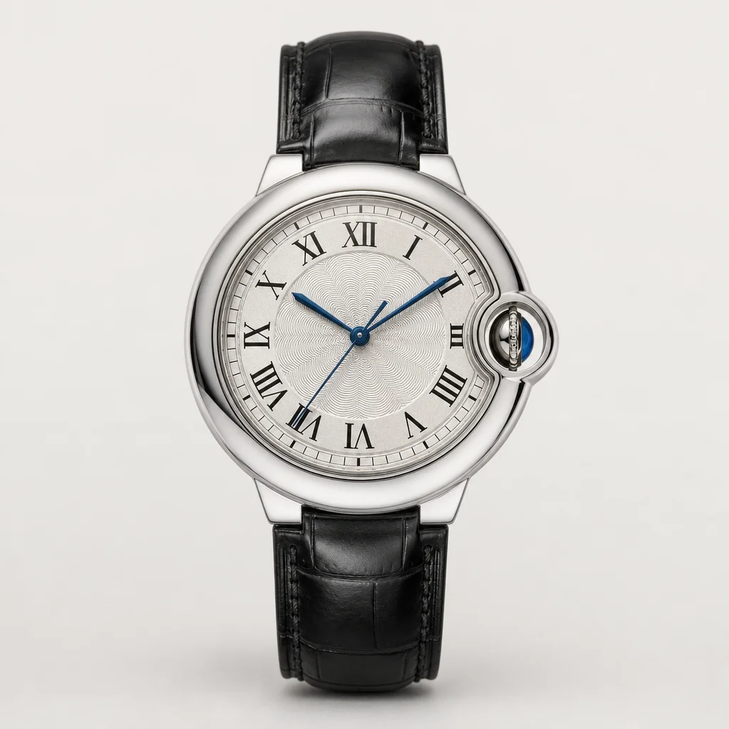 Cartier Ballon Bleu de Cartier 42mm W69012Z4, Stainless steel