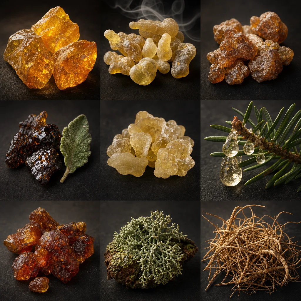 Warm golden resin — an interpretation of the amber accord — a visual interpretation of the amber scent character