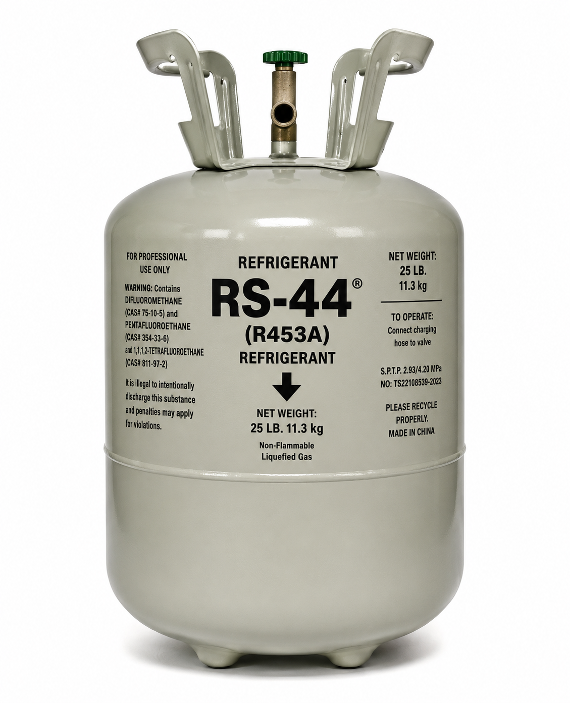 Representative R453A (RS-44B) Refrigerant 25 LB