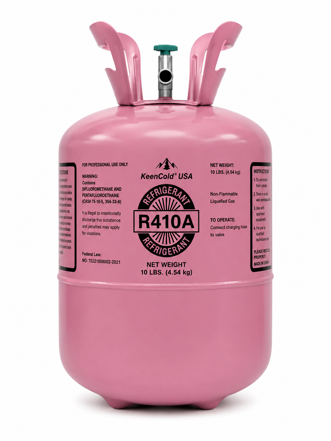 Representative R410A 11 LBS Refrigerant