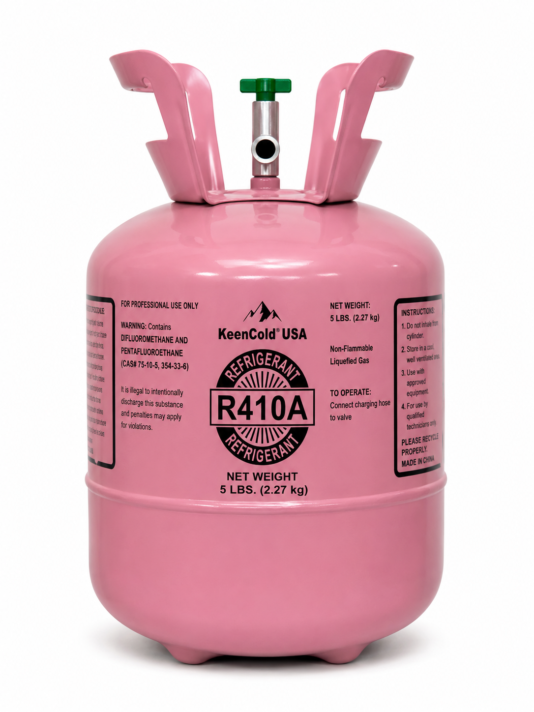 Representative R410A 5 LBS Refrigerant