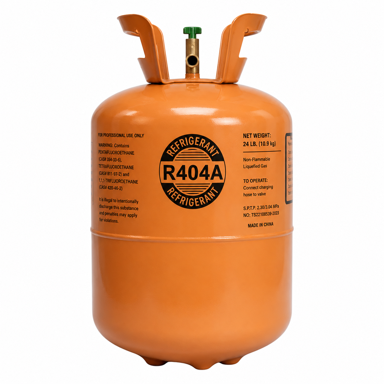Representative R404A Refrigerant 24 LB
