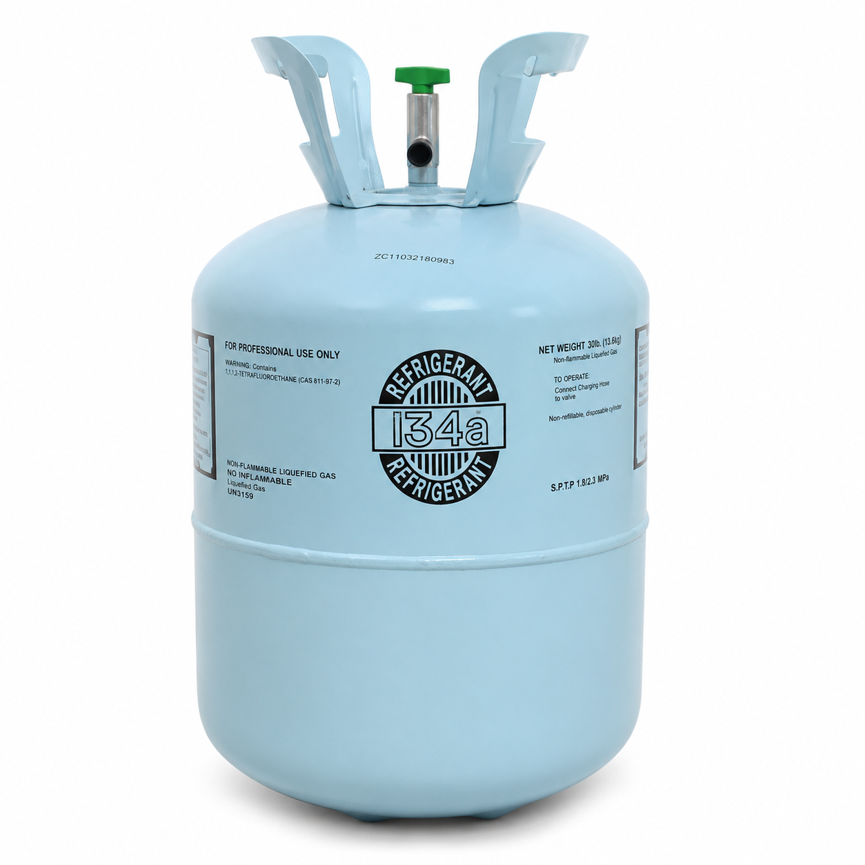 Representative R134A Refrigerant 30 LB