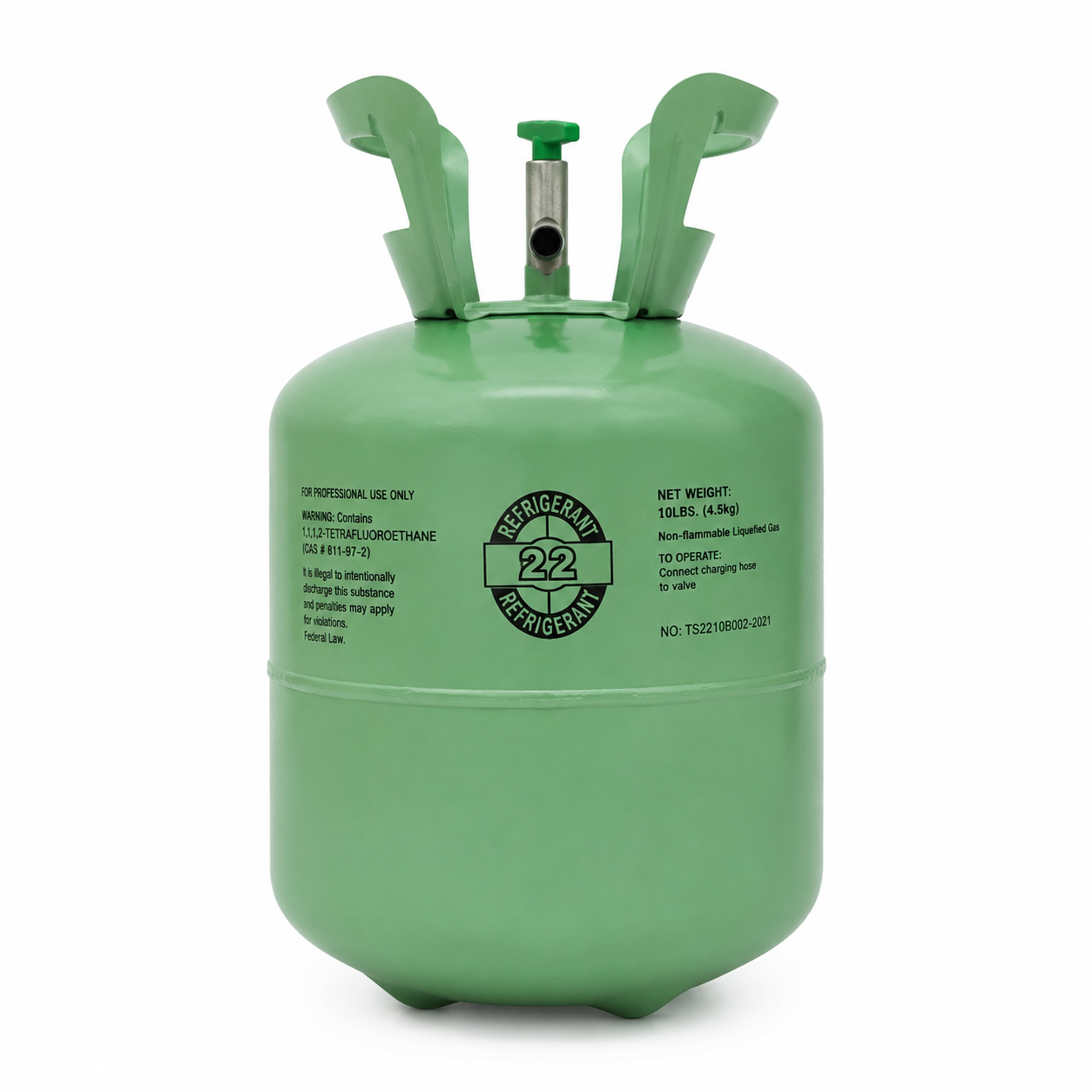 Representative R22 10 LBS Refrigerant