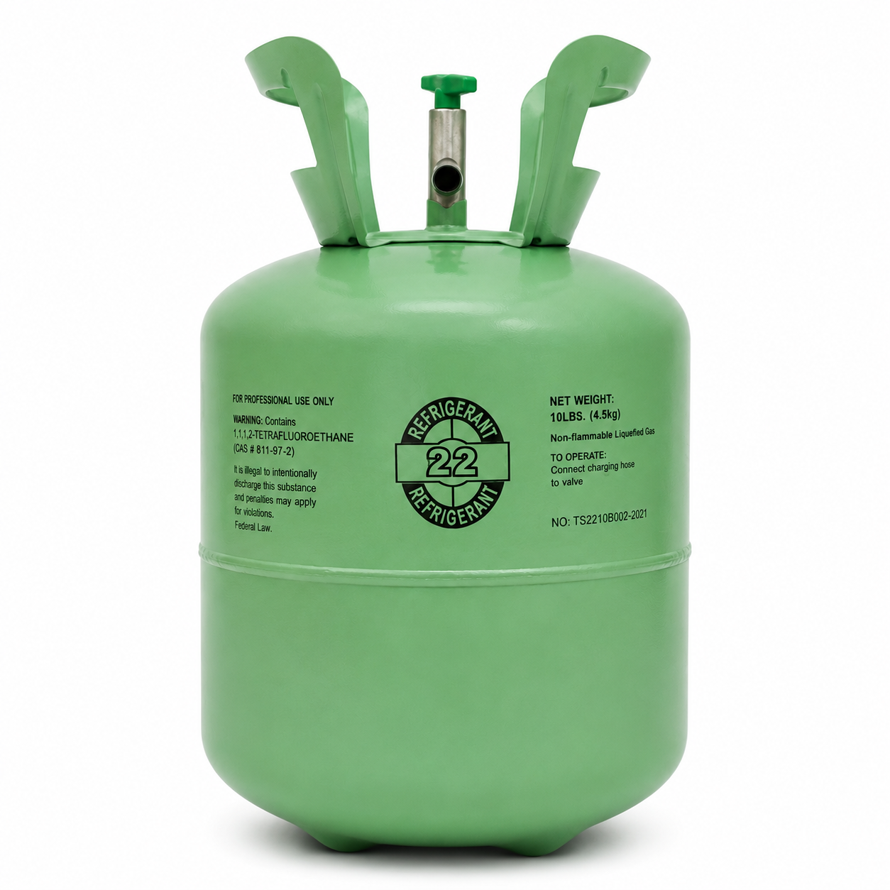 Representative R22 2.5 LBS Refrigerant