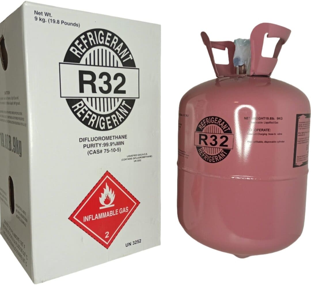 Representative 20lb R-32 Refrigerant Made in USA