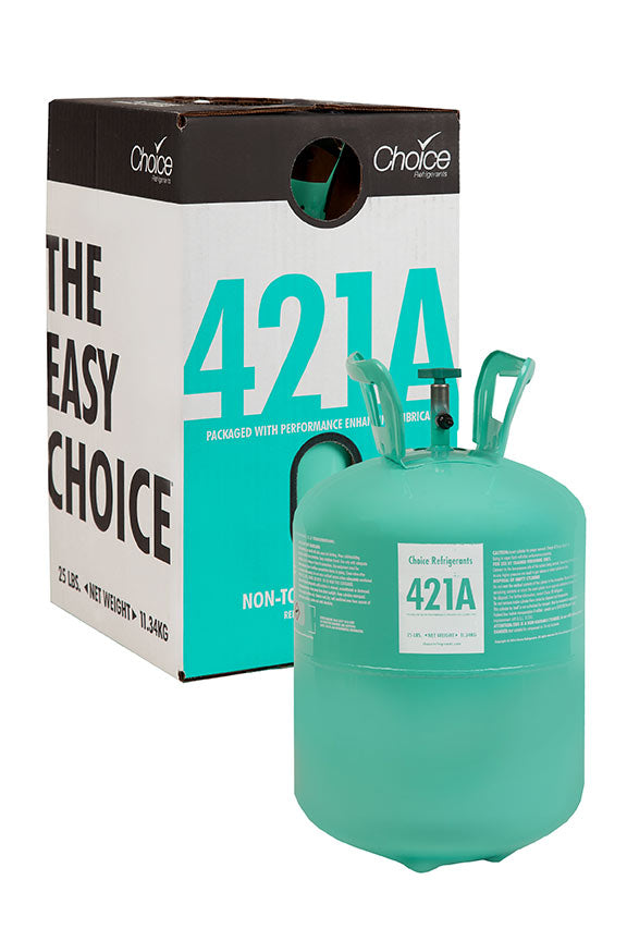 Representative 25lb R-421A Refrigerant, R-22 Alternative
