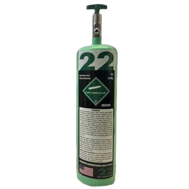 Representative 2.2lb R-22 Refrigerant