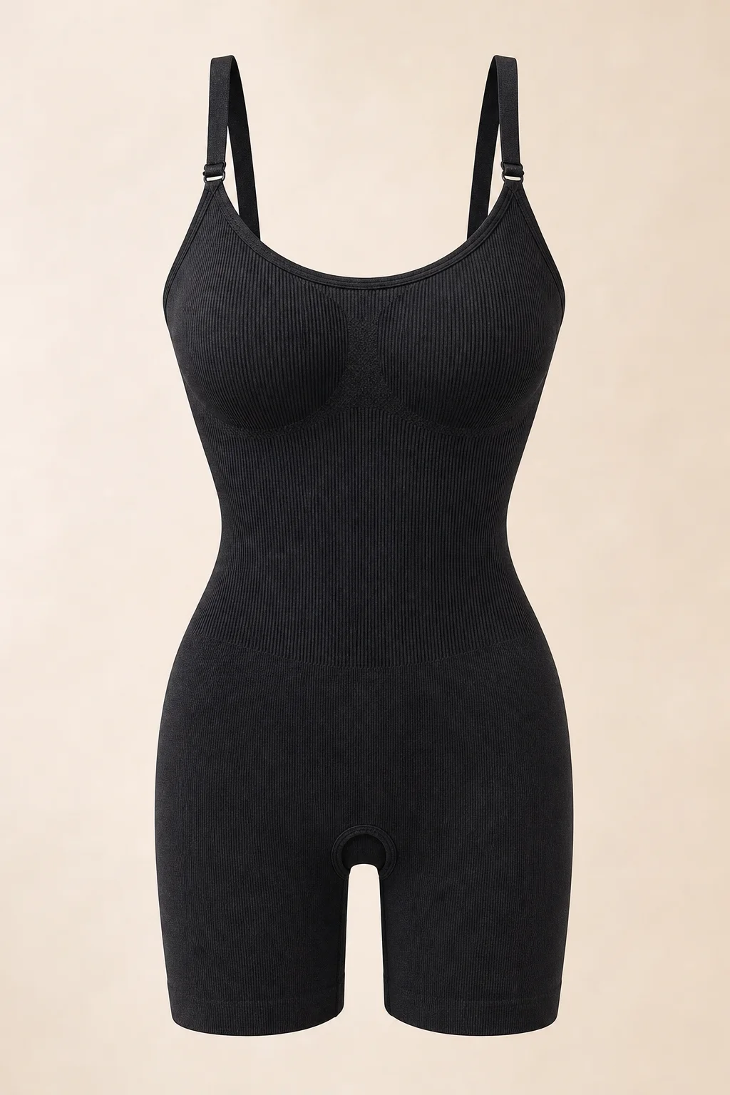 Contour Seamless Full-Body Shaper in Black