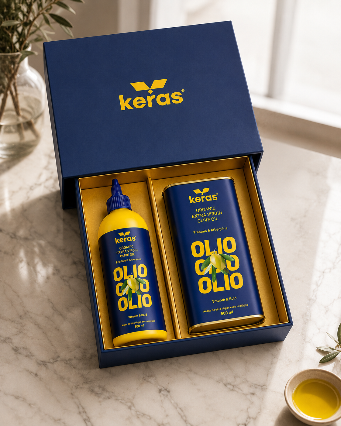 KERAS Chef Pack – Botella Chef + Lata Refill — imagen 3 de 4