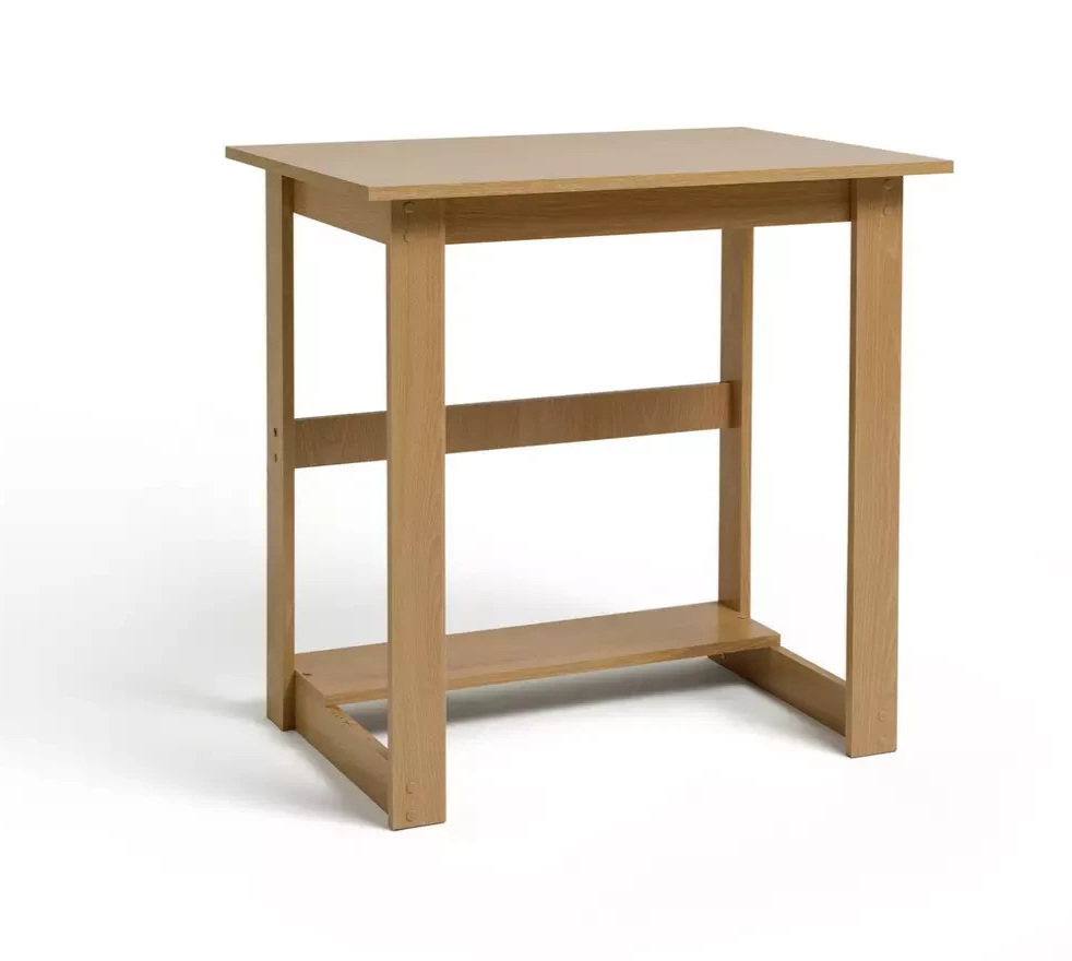 Office Desk Beech Effect