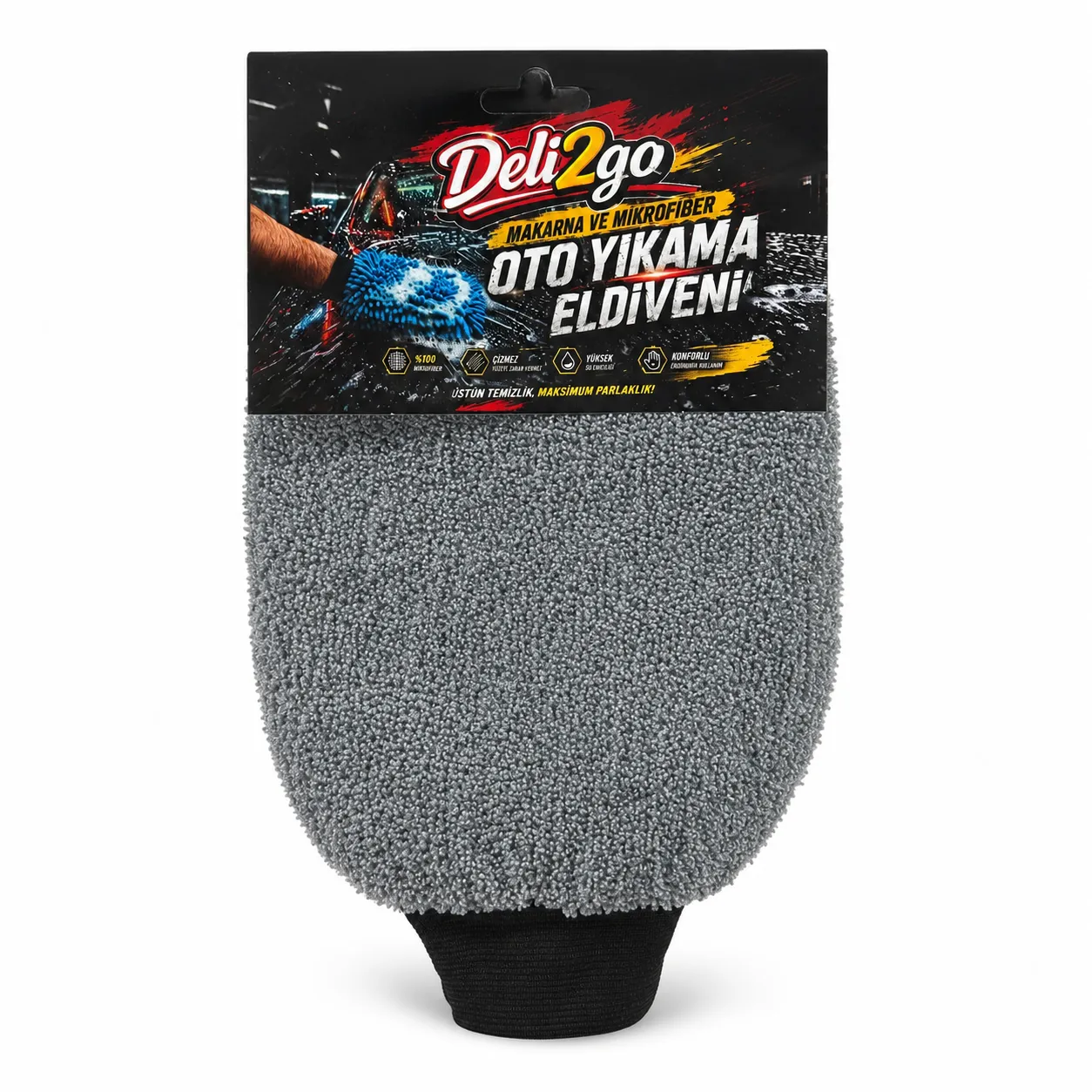 Mikrofiber Oto Yıkama Eldiveni