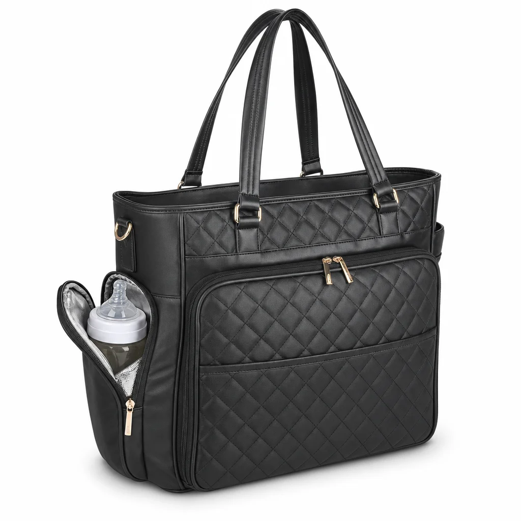 Carry-It-All 3-in-1 Quilted Tote