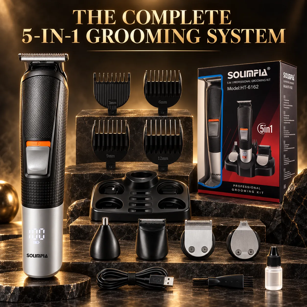 5-in-1 Electric Haircut Set — view 2