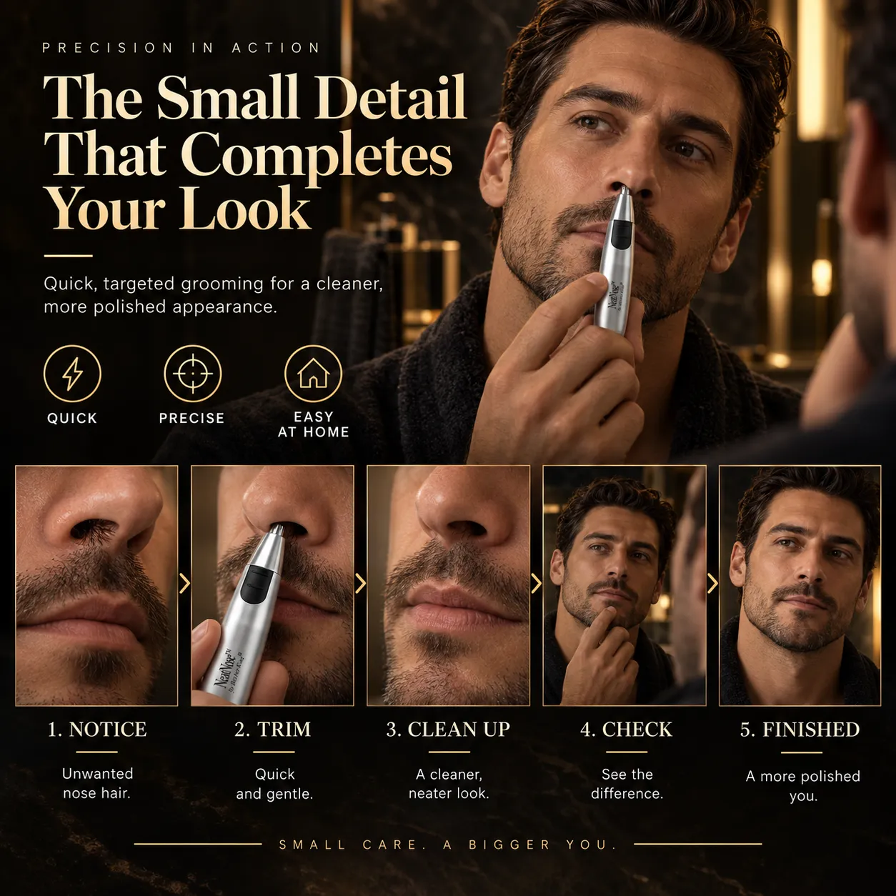 Electric Nose Hair Trimmer — view 3