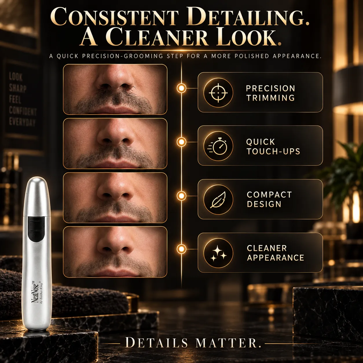 Electric Nose Hair Trimmer — view 2