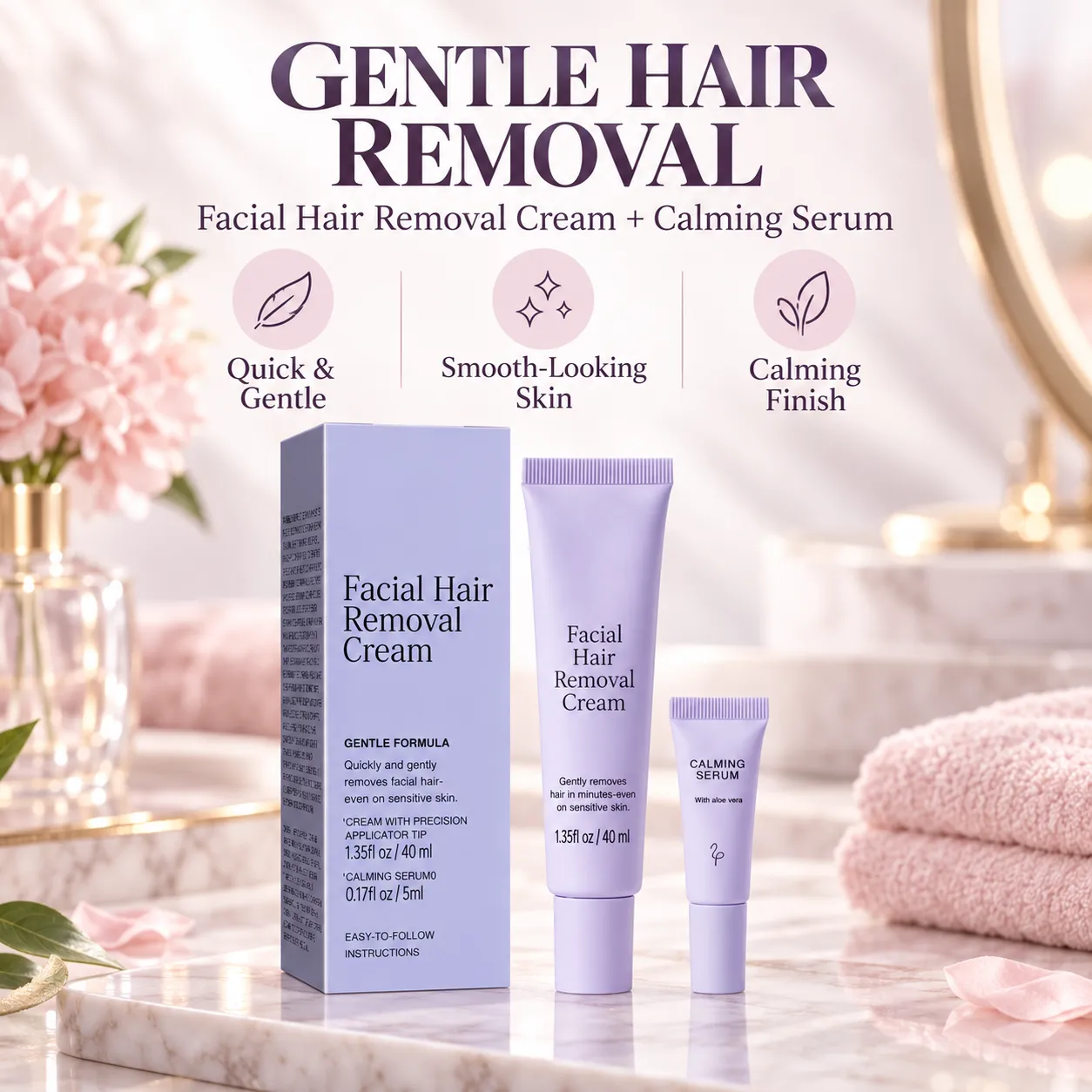 Gentle Facial Cream Set