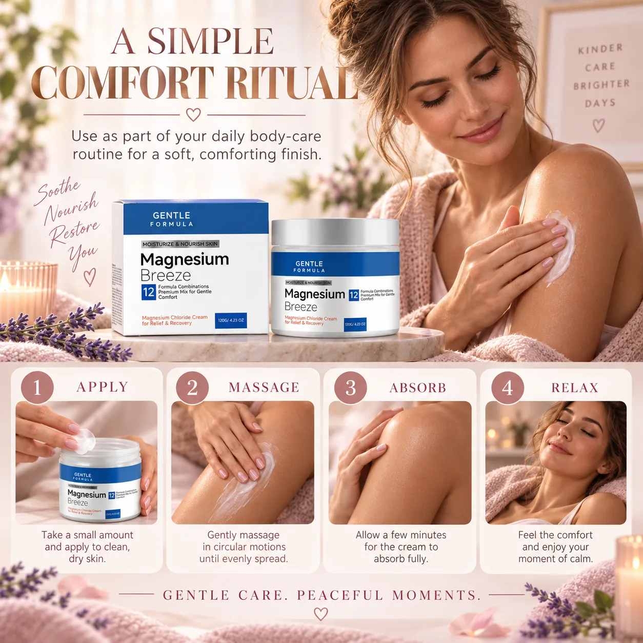 Women's Magnesium Breeze Recovery Cream — view 4