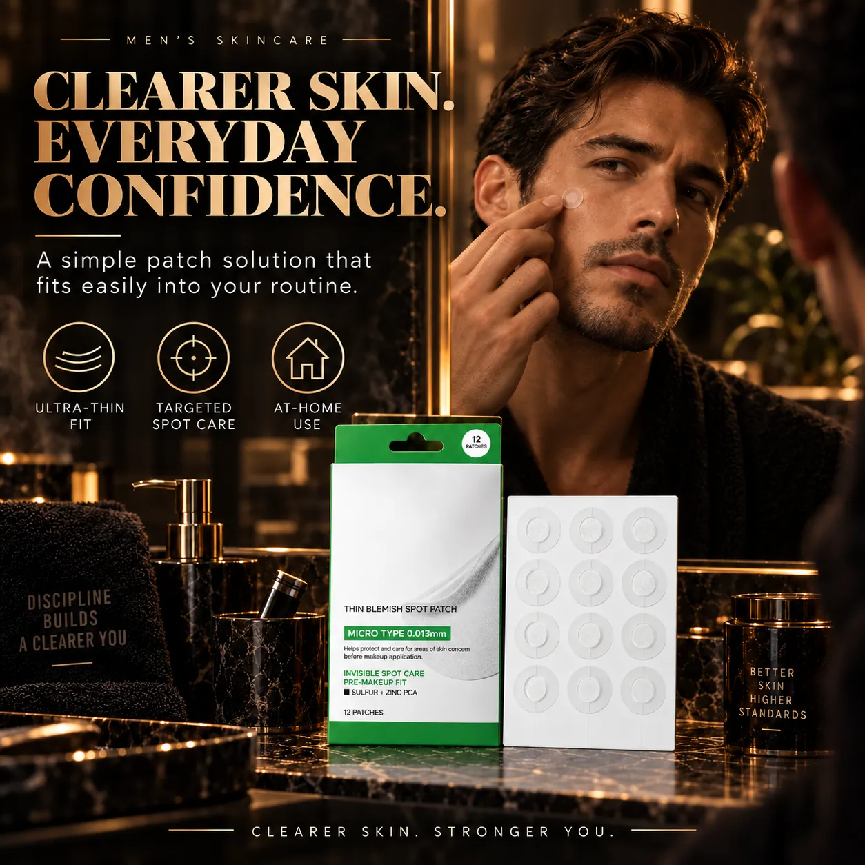 Men's Blemish Spot Patch — view 4