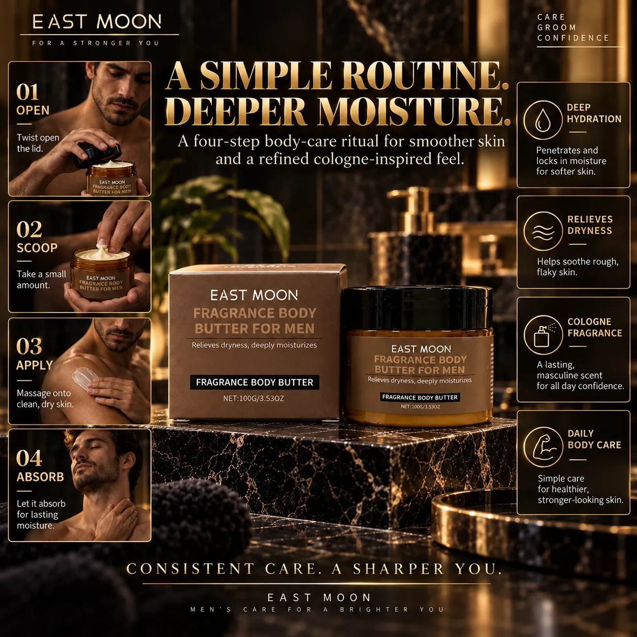 Men's Fragrance Body Butter — view 4