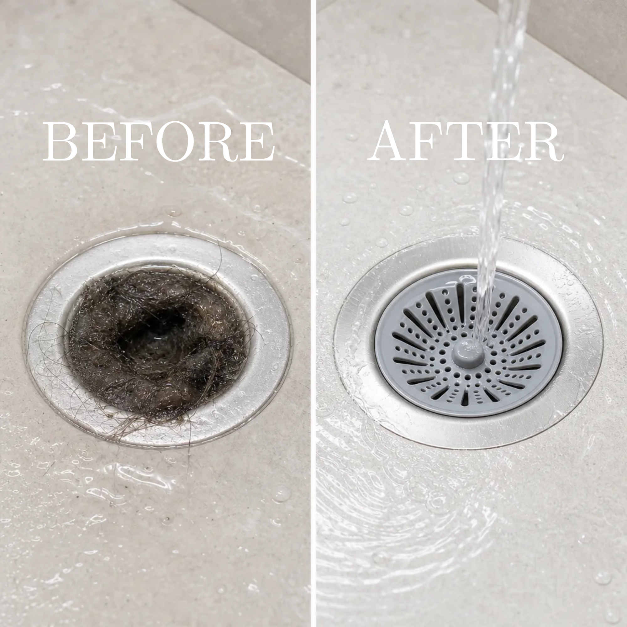 Bathroom Drain Defense Kit 5