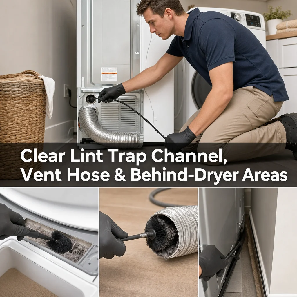 Dryer Safety & Airflow Bundle 4