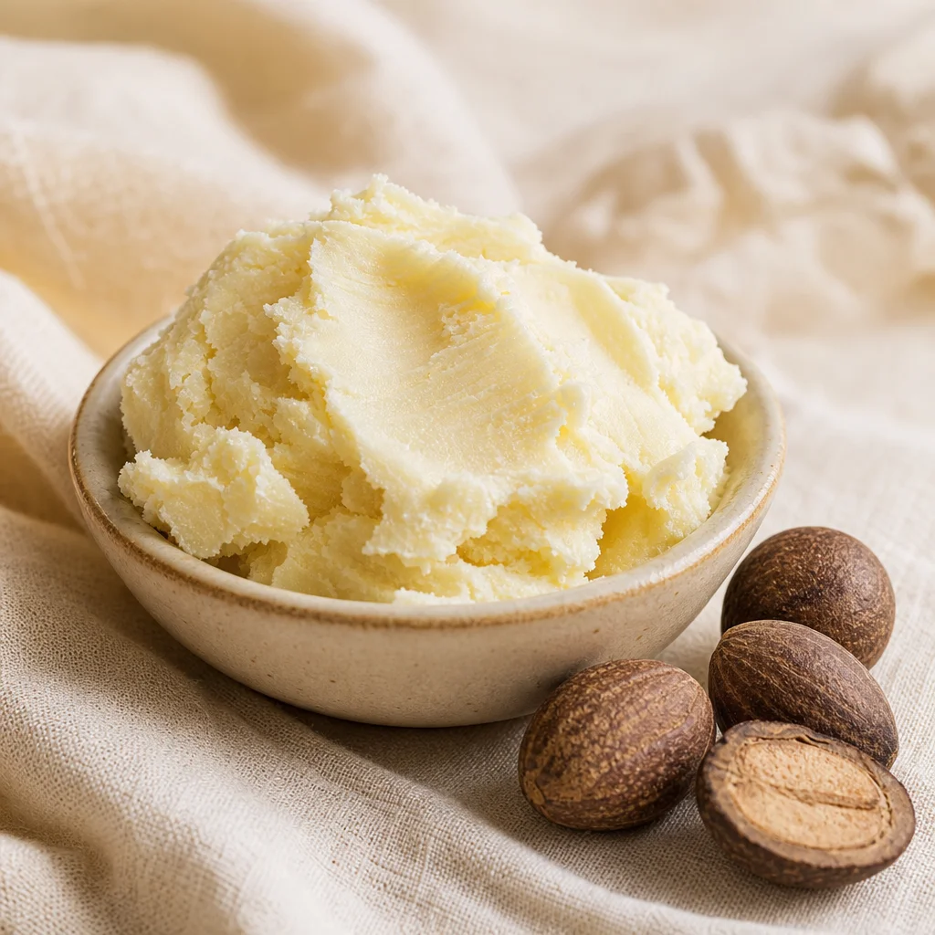 Raw, unrefined shea butter