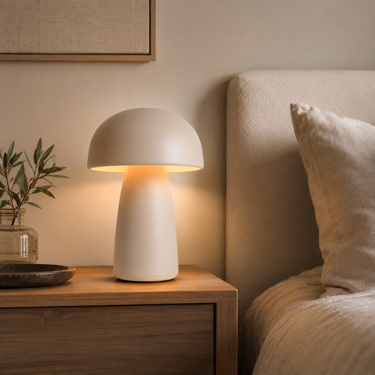 Minimalist Mushroom Table Lamp