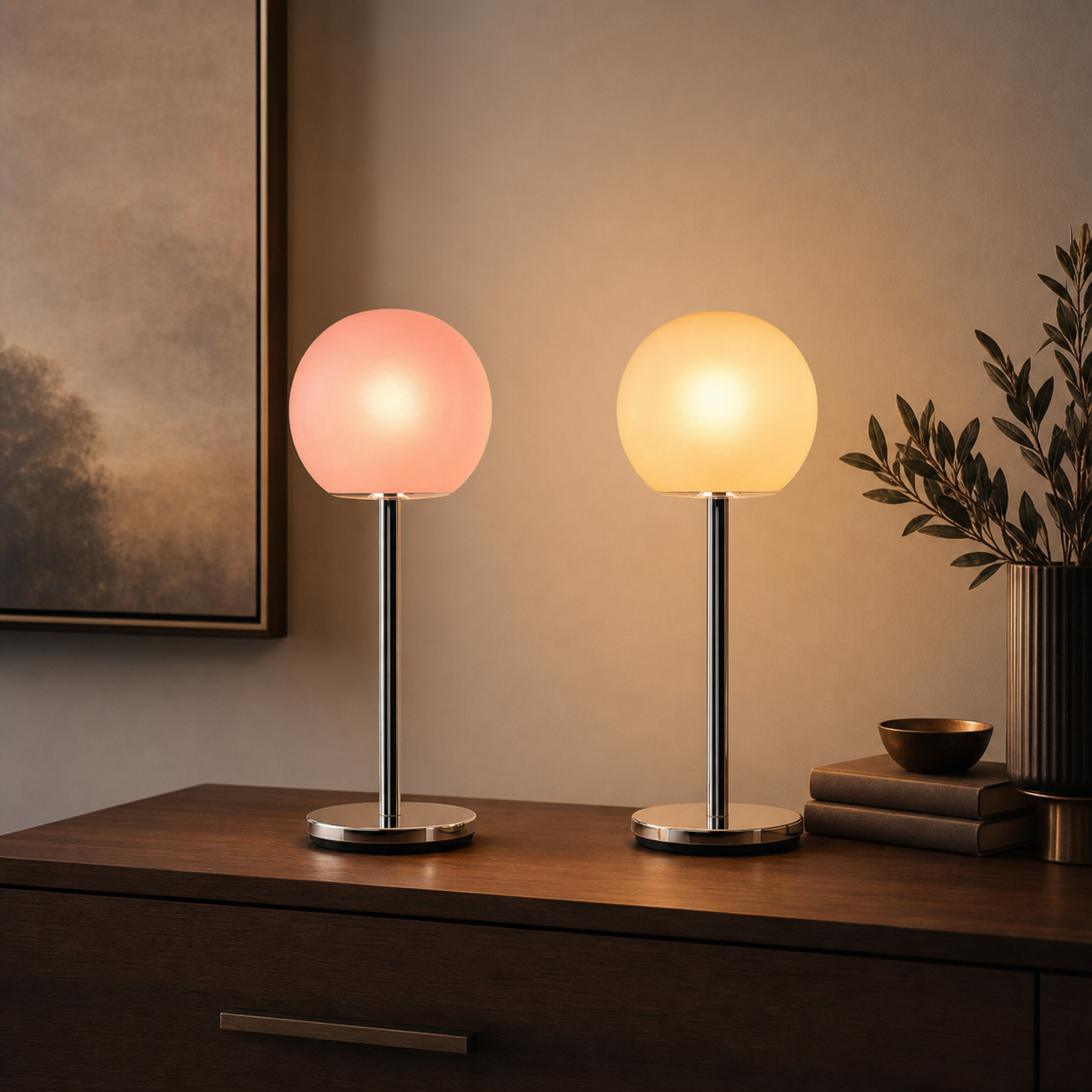 Lollipop Glass Table Lamp