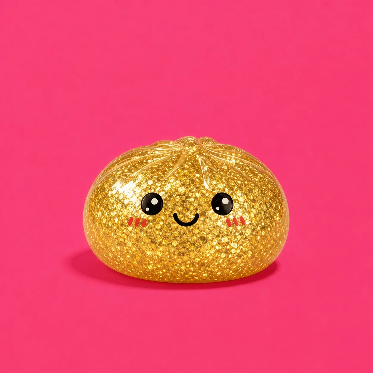 Glitter Dumpling squishy