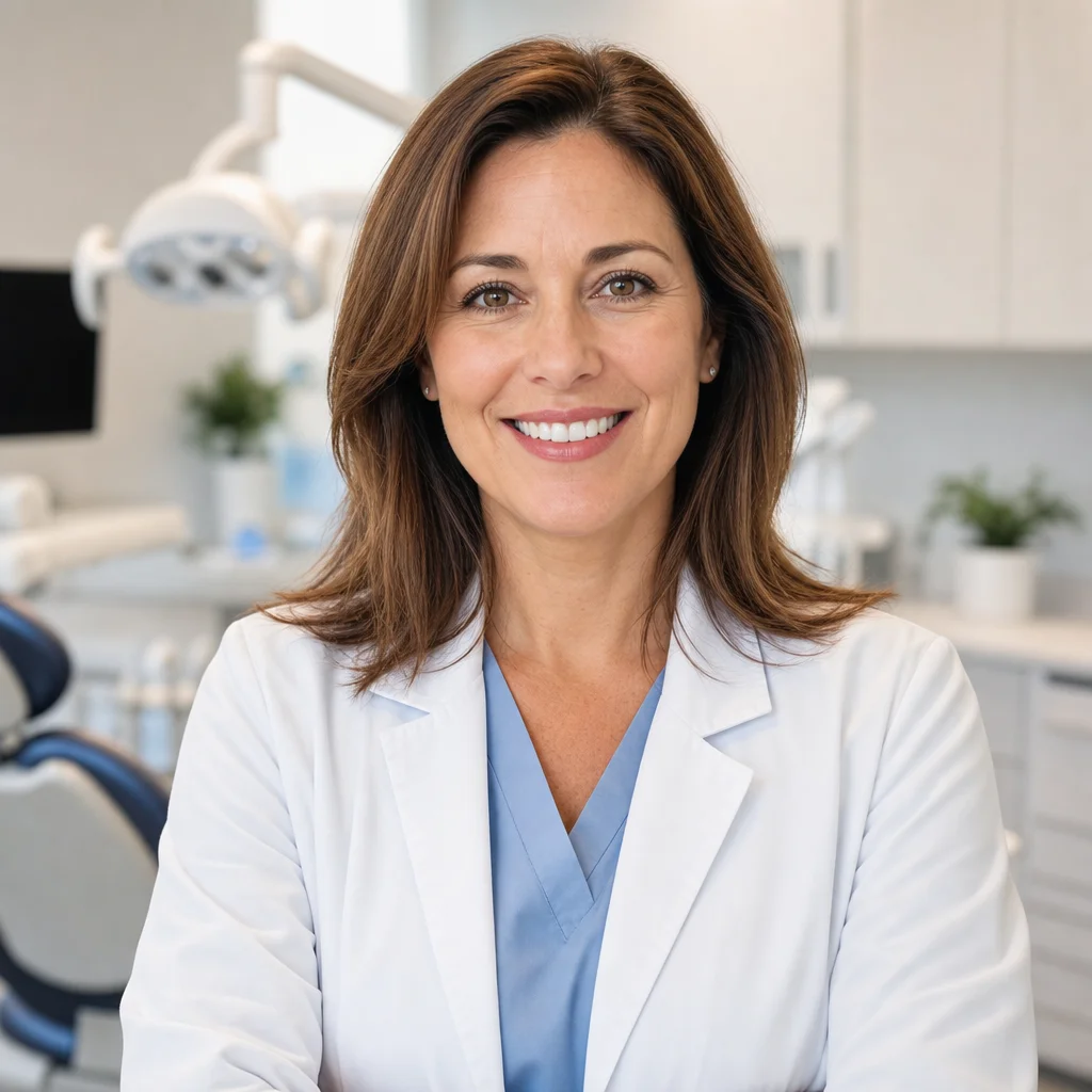 Dr. Elena Marsh, cosmetic dentist
