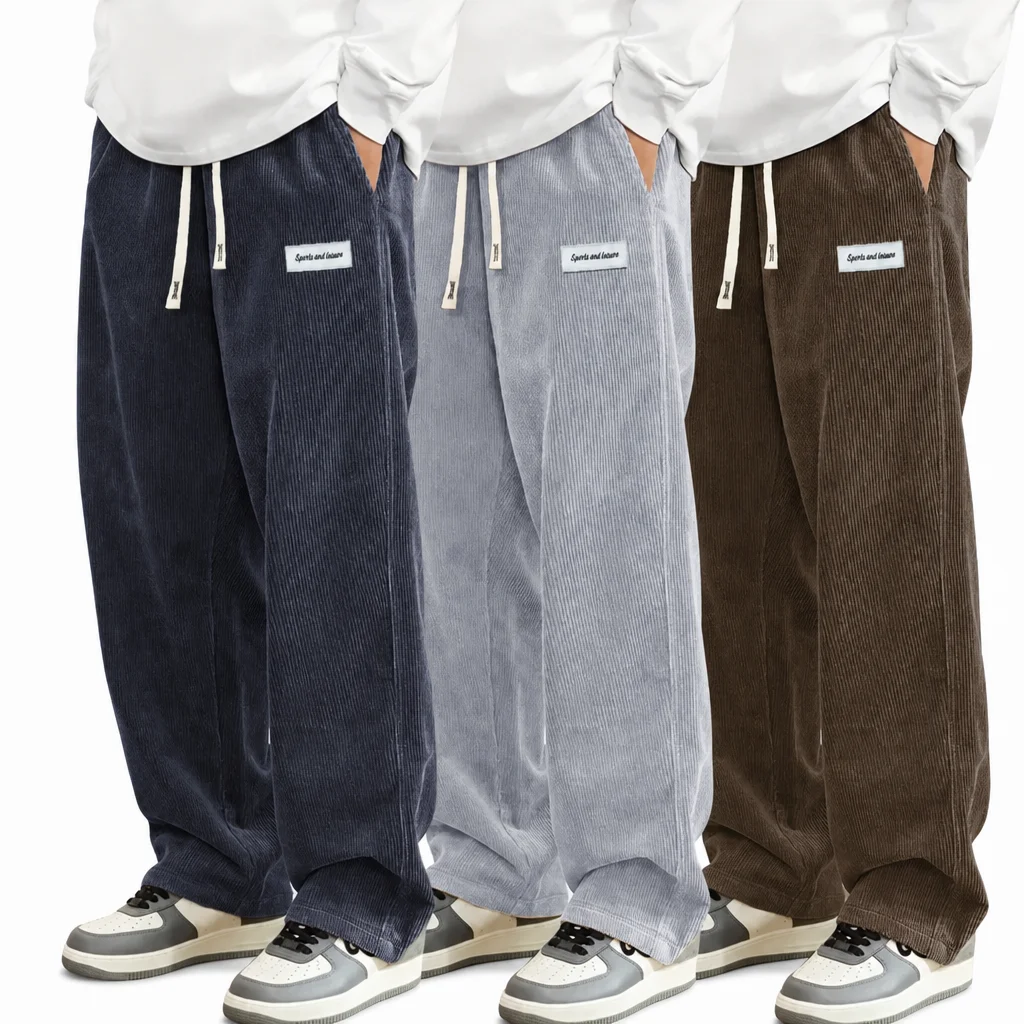 Drawstring Cord Trousers