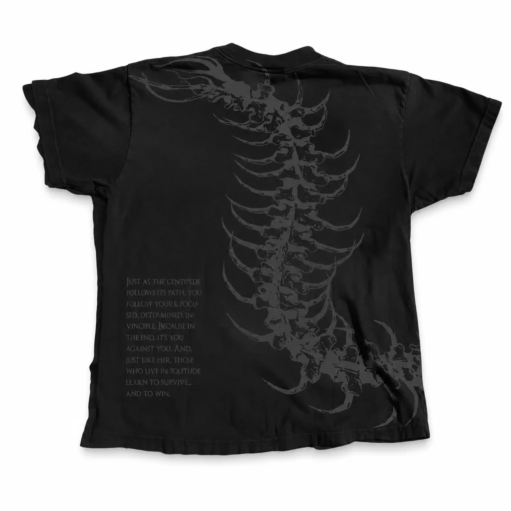 Centipede Skeleton Graphic Tee