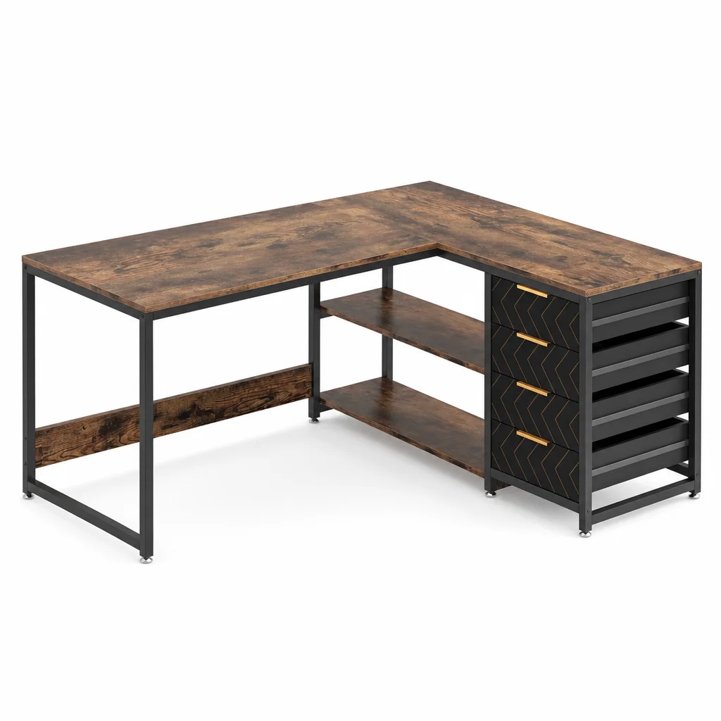 Solomon L-Shaped Desk