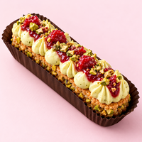 Pistachio Raspberry Cheesecake — flavour idea, not an actual product yet.