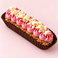 Raspberry & White Chocolate — flavour idea, not an actual product yet.